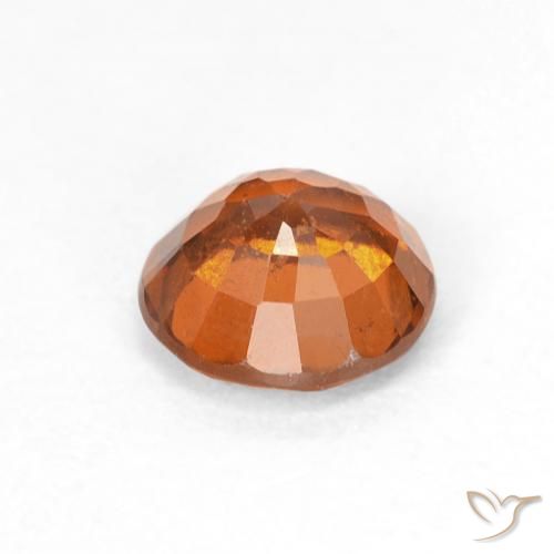 9,17 ctw natürlicher rötlich-orange Hessonit-Granat, Runden, VS
