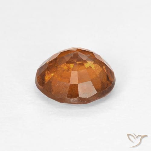 9,17 ctw natürlicher Medium Dark-Orange Hessonit-Granat, Runden, VS