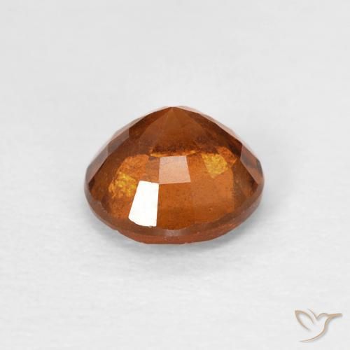 9,17 ctw natürlicher Medium Dark-Orange Hessonit-Granat, Runden, VS