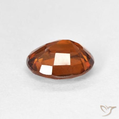 9,17 ctw natürlicher Dunkelorange Hessonit-Granat, Oval, VS