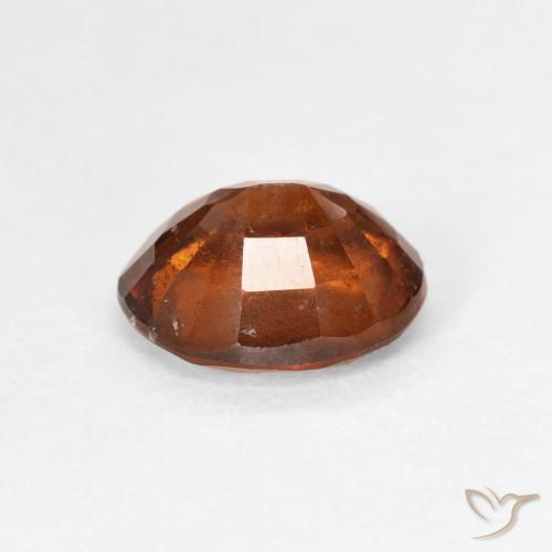 9,17 ctw natürlicher Dunkelorange Hessonit-Granat, Oval, VS