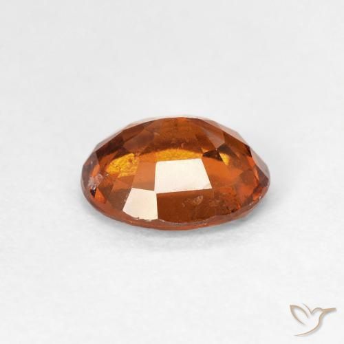 9,17 ctw natürlicher Medium Dark-Orange Hessonit-Granat, Oval, VS
