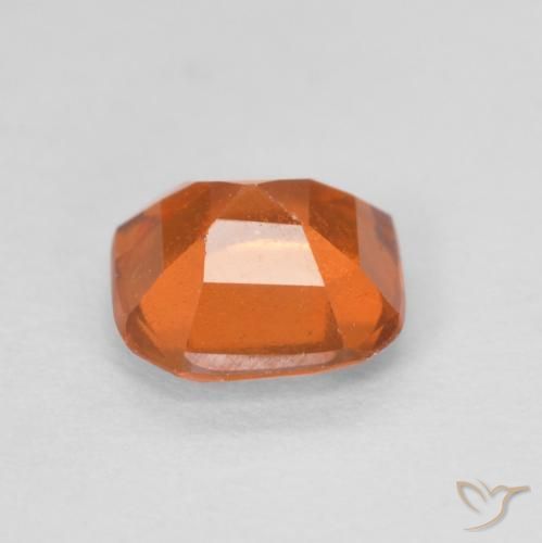 9,17 ctw natürlicher Mittelorange Hessonit-Granat, Kissen, VVS-VS