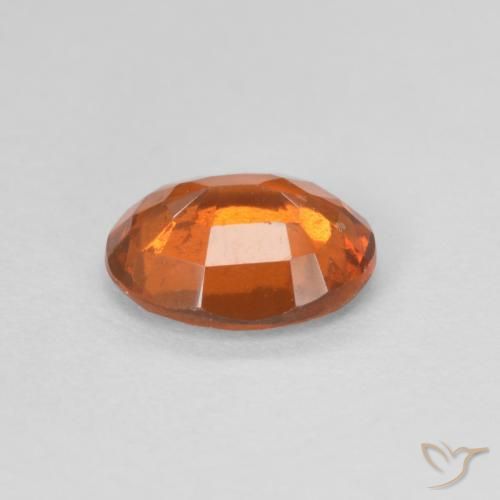 9,17 ctw natürlicher Mittelorange Hessonit-Granat, Oval, VVS-VS