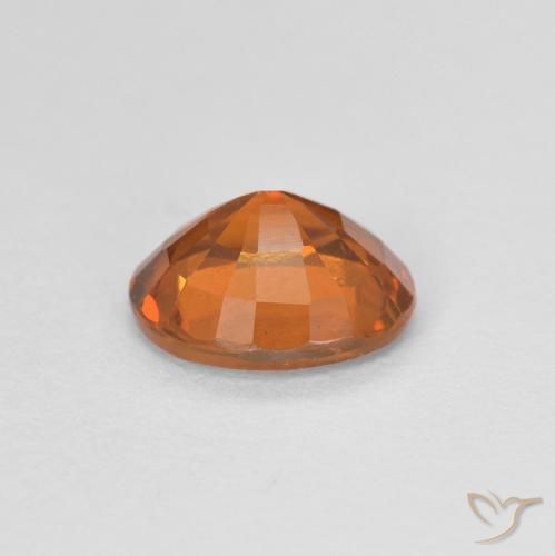 9,17 ctw natürlicher tieforange Hessonit-Granat, Oval, VVS-VS