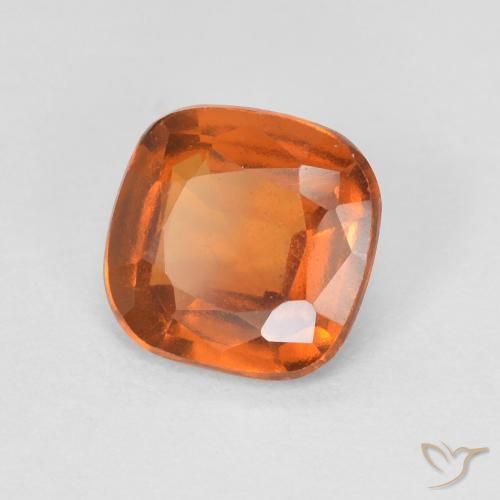 9,17 ctw natürlicher Mittelorange Hessonit-Granat, Kissen, VVS-VS