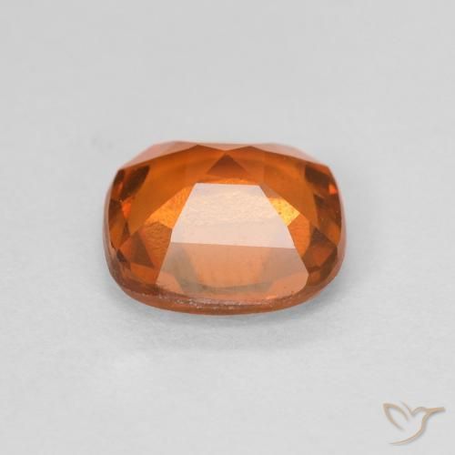 9,17 ctw natürlicher Mittelorange Hessonit-Granat, Kissen, VVS-VS