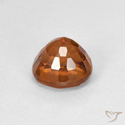 9,17 ctw natürlicher Medium Dark-Orange Hessonit-Granat, Runden, VVS-VS