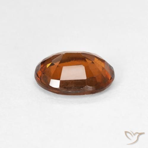 9,17 ctw natürlicher Amber Orange Hessonit-Granat, Oval, VVS-VS