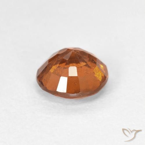 9,17 ctw natürlicher Medium Dark-Orange Hessonit-Granat, Runden, VS