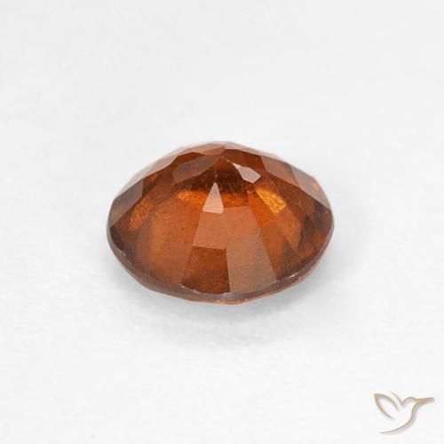 9,17 ctw natürlicher Medium Dark-Orange Hessonit-Granat, Runden, VS