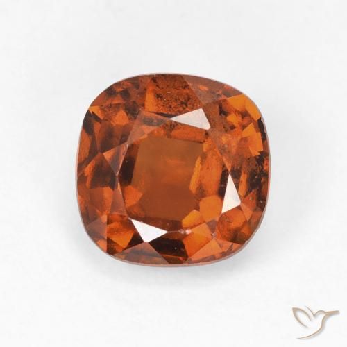 1.79ct Natürlicher Amber Orange Hessonit-Granat, Kissen, VS