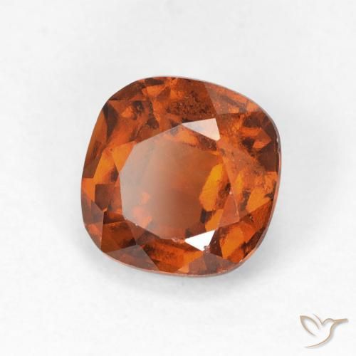 9,17 ctw natürlicher Amber Orange Hessonit-Granat, Kissen, VS