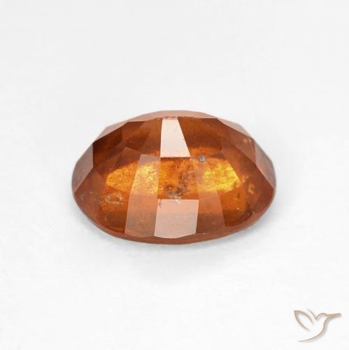 9,17 ctw natürlicher Mittelorange Hessonit-Granat, Oval, VS