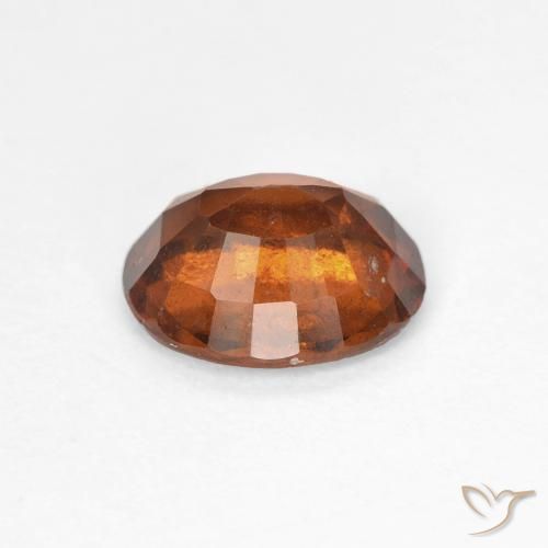 9,17 ctw natürlicher tieforange Hessonit-Granat, Oval, VS