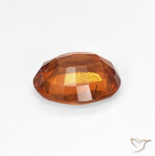 9,17 ctw natürlicher Mittelorange Hessonit-Granat, Oval, VS
