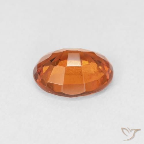 9,17 ctw natürlicher tieforange Hessonit-Granat, Oval, VS