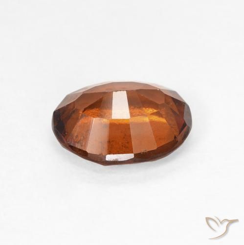 9,17 ctw natürlicher Amber Orange Hessonit-Granat, Oval, VS