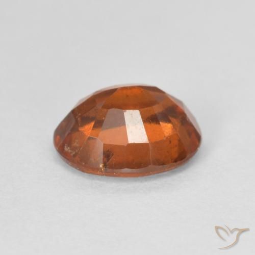 9,17 ctw natürlicher Medium Dark-Orange Hessonit-Granat, Oval, VS