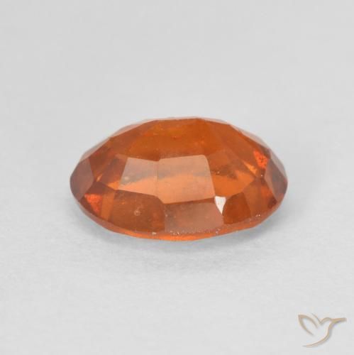 9,17 ctw natürlicher tieforange Hessonit-Granat, Oval, VS