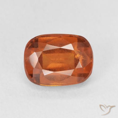 2.17ct Natürlicher Mittelorange Hessonit-Granat, Kissen, VS-SI