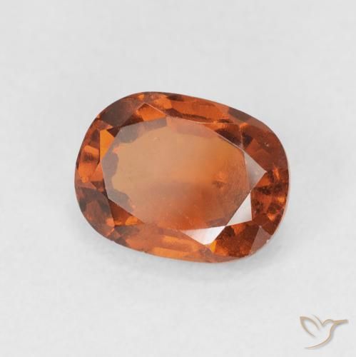 9,17 ctw natürlicher rötlich-orange Hessonit-Granat, Kissen, VS-SI