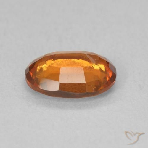 9,17 ctw natürlicher Feuerorange Hessonit-Granat, Oval, VS