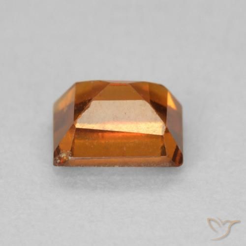 9,17 ctw natürlicher Mittelorange Hessonit-Granat, Baguette, VS