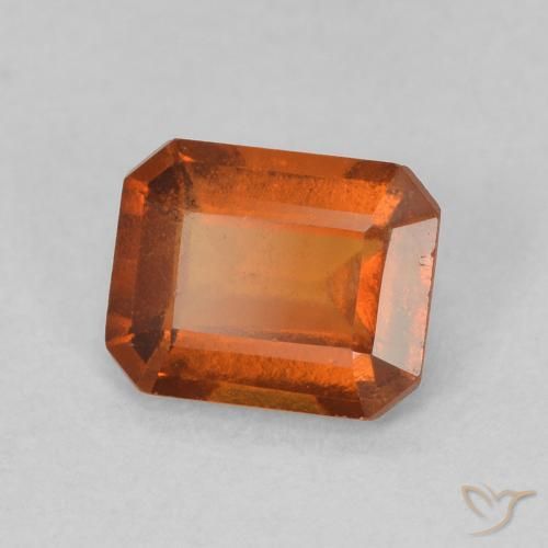 9,17 ctw natürlicher Mittelorange Hessonit-Granat, Oktagonschliff, VS