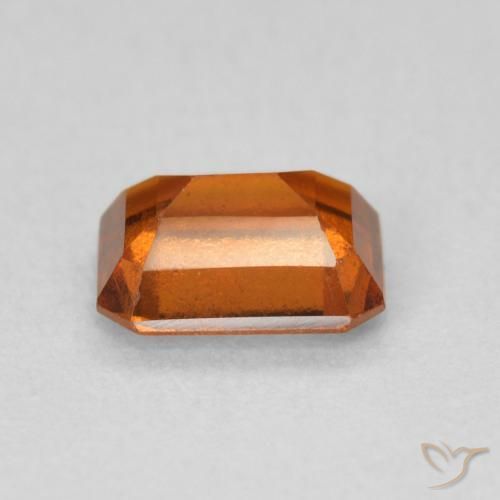 9,17 ctw natürlicher Mittelorange Hessonit-Granat, Oktagonschliff, VS