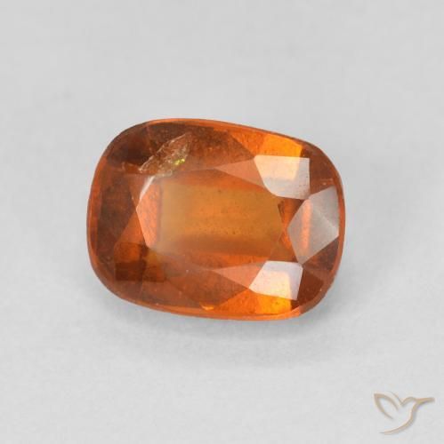 9,17 ctw natürlicher rötlich-orange Hessonit-Granat, Kissen, VS