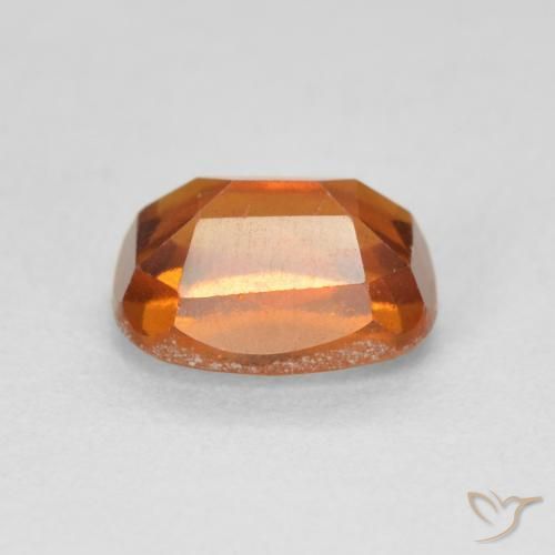 9,17 ctw natürlicher rötlich-orange Hessonit-Granat, Kissen, VS