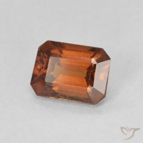 9,17 ctw natürlicher Mittelorange Hessonit-Granat, Oktagonschliff, VVS-VS