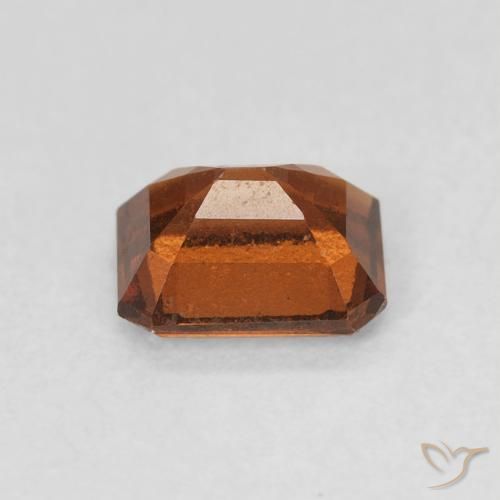 9,17 ctw natürlicher Amber Orange Hessonit-Granat, Oktagonschliff, VVS-VS