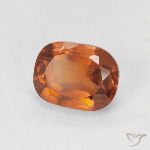 9,17 ctw natürlicher Amber Orange Hessonit-Granat, Kissen, VVS-VS