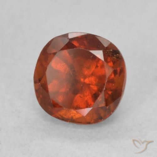 9,17 ctw natürlicher rötlich-orange Hessonit-Granat, Kissen, VS