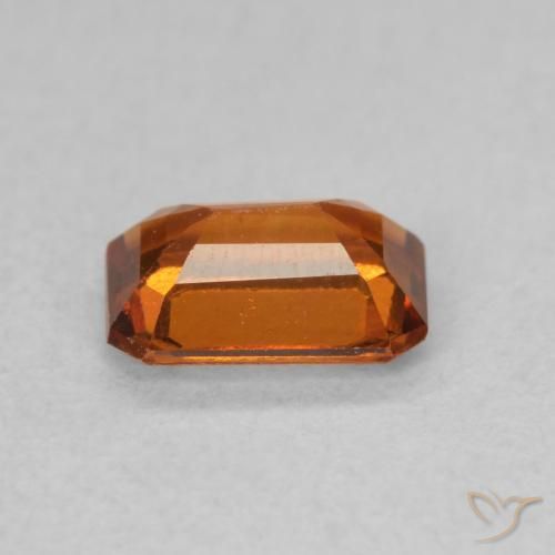 9,17 ctw natürlicher Mittelorange Hessonit-Granat, Oktagonschliff, VS