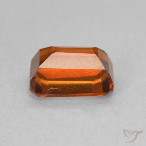 9,17 ctw natürlicher Feuerorange Hessonit-Granat, Oktagonschliff, VS