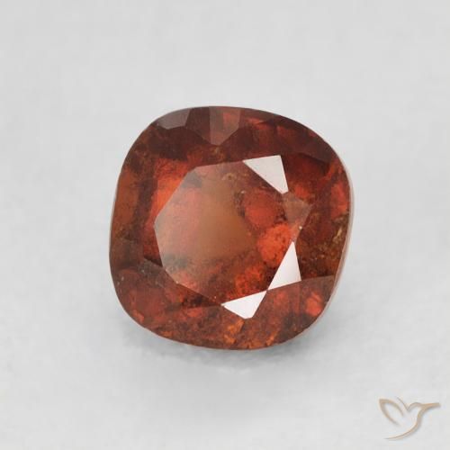 9,17 ctw natürlicher rötlich-orange Hessonit-Granat, Kissen, VS