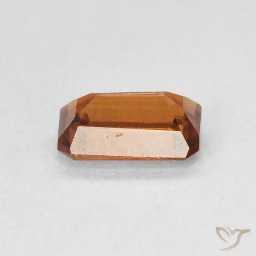 9,17 ctw natürlicher Medium Dark-Orange Hessonit-Granat, Oktagonschliff, VVS