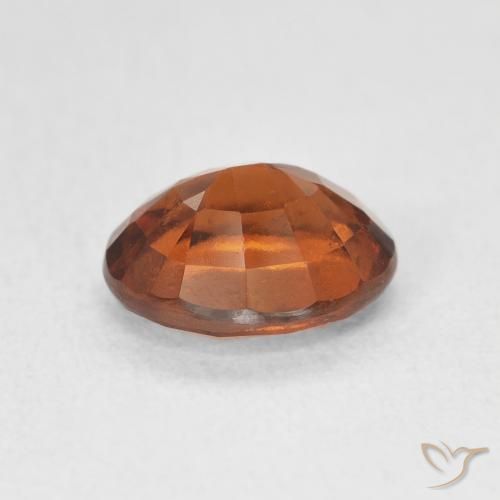 9,17 ctw natürlicher rötlich-orange Hessonit-Granat, Oval, VS