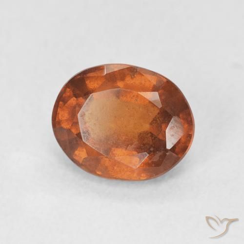 9,17 ctw natürlicher tieforange Hessonit-Granat, Oval, VS