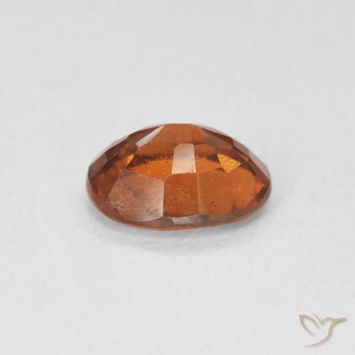 9,17 ctw natürlicher rötlich-orange Hessonit-Granat, Oval, VS