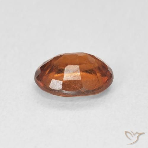 9,17 ctw natürlicher rötlich-orange Hessonit-Granat, Oval, VS
