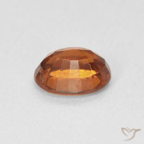 9,17 ctw natürlicher Medium Dark-Orange Hessonit-Granat, Oval, VS