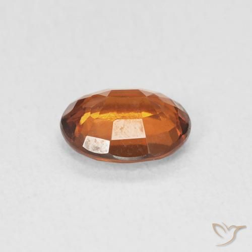 9,17 ctw natürlicher Amber Orange Hessonit-Granat, Oval, VS