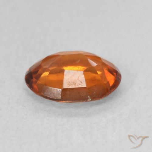 9,17 ctw natürlicher tieforange Hessonit-Granat, Oval, VS-SI