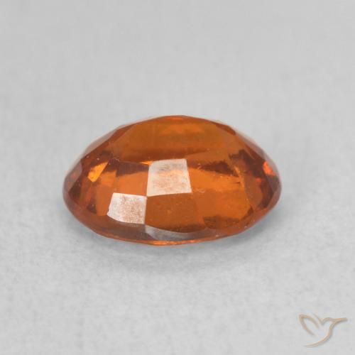 9,17 ctw natürlicher Amber Orange Hessonit-Granat, Oval, VS-SI