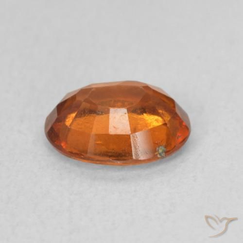 9,17 ctw natürlicher Medium Dark-Orange Hessonit-Granat, Oval, VS-SI