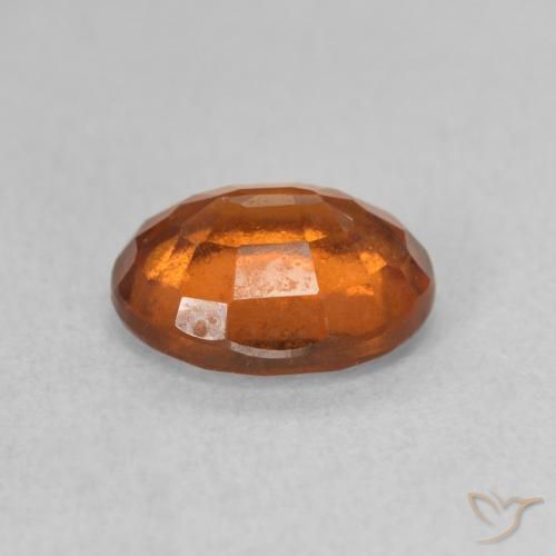 9,17 ctw natürlicher Amber Orange Hessonit-Granat, Oval, VS-SI